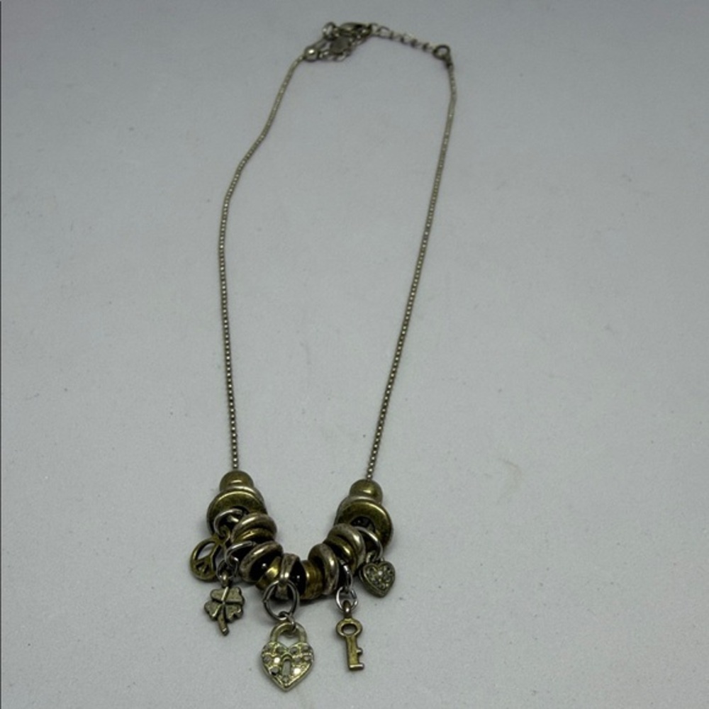 American Eagle Outfitters Gold Charm Necklace
